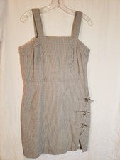 Vestido para mujer Simply Noelle azul a rayas sin mangas talla S/M (1363)