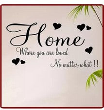48” FAMILIA ARTE DE PARED PEGATINA CITA CALCOMANÍAS DECORACIÓN DEL HOGAR PALABRAS FRASES DICHOS HÁGALO USTED MISMO