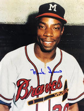 Foto autografiada de béisbol de 8x10 de Mack Jones