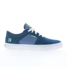 Etnies Barge LS 4101000351317 Hombres Azul Gamuza Inspiradas en el Patín Tenis Zapatos