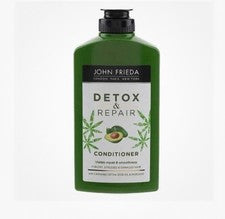 JOHN FRIEDA - ACONDICIONADOR de desintoxicación y reparación. Para cabello seco, estresado y dañado. 250 ml