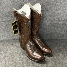 Botas occidentales de cuero para hombre DAN POST Milwaukee talla 9,5 tostadas
