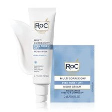 Crema hidratante facial diaria antienvejecimiento Multi Correxion 5 en 1 con amplio espectro...