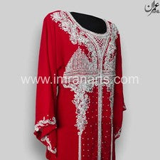 Vestido de Dama de honor D07 Elegante Farasha Étnico Abaya Marroquí Kaftan