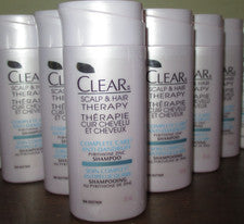 6x Champú anticaspa cuidado completo terapia cuero cabelludo y cabello transparente 50 ml (1,7 oz)