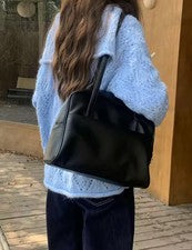 Bolso de hombro para mujer estilo coreano de gran capacidad versátil para axilas otoño”