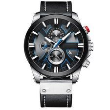1 8346 Elegant Men Watch With Luminous Pointers For Business