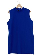 Vestidos midi Zara azul talla 42