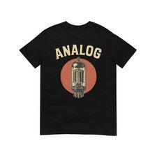 Camiseta analógica retro tubo de vacío estilo vintage ENVÍOS GRATUITOS