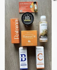 Paquete de suero para el cuidado del cabello y la piel aceite de batana salvado de arroz biotina potenciador conjunto de
