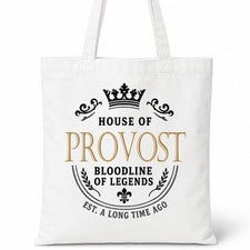 Bolso de Mano House Of PROVOST Nombre Familiar Regalo de Cumpleaños