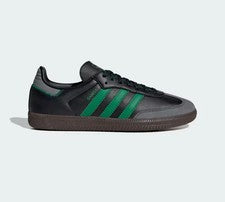 Adidas Samba OG Mujer Talla 6.5 Negro Verde Zapatos Tenis IE6520 ENVÍO GRATUITO NUEVO