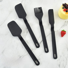 Juego de utensilios de cocina de silicona con manivela ergonómica para horno placa de cocina