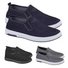 Zapatos informales sin cordones para hombre Zapatillas cómodas Zapatos de salón Talla 7 8 9 10 11 12