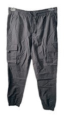 Pantalones de chándal cargo Primark Denim Co. para hombre talla M gris cintura elástica