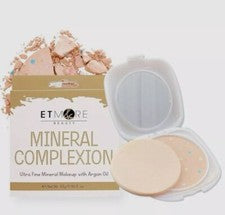 ETmore Beauty Maquillaje Mineral Ultra Fino con Aceite de Argán