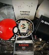 30 Aniversario Pokémon G-Shock GA-110PKM-7A Nuevo con Estuche G-Shock Incluido