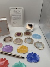 Juego de 4 sombras de ojos naturales Blessed Beauty apilables de cuatro y dos caras