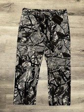 Pantalones informales Manière De Voir negros grises patrón abstracto