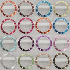 Bisel de aluminio Inserto Bisel de reloj Anillo OD 38mm ID 30.5mm Para caja de reloj SUB