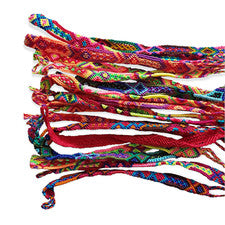 NUEVO Juego de 6 y 12 Pulseras Mexicanas Tejidas a Mano Regalo Hippie