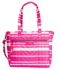 Bolso de Mano de Viaje Lug Paddle a Rayas Magenta RFID Cartera Llevar Todo Carro Correa