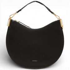 Moda Coccinelle Bolso De Mano Sunup Mujer Noir/Cognac En Cuero