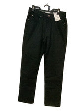 Pantalones negros rectos Sonoma All Day Everyday 32X32 para hombre nuevos con etiquetas