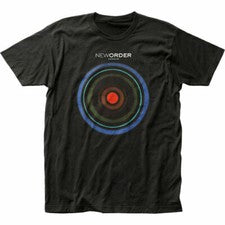 Camiseta New Order Blue Monday Para Hombres Licencia Banda de Música Rock N Roll Camiseta Nueva Negra