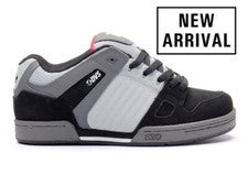 Zapato de skate DVS Celsius para hombre negro gris carbón nobuck