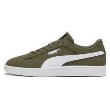 SCARPE PUMA UOMO SMASH 3.0 BUCK 392336 17 VERDE BIANCO SNEAKERS TRAINERS ORIGINA