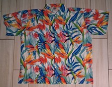 Camisa estilo Miami estampada Happy Bay by K I talla XL