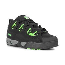 Zapatos de skate Osiris D3 E - negros/carbón/verdes