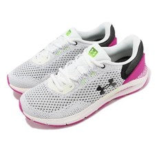 Under Armour HOVR Intake 6 UA Blanco Negro Rosa Mujeres Correr Deportes 3026141-103