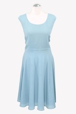 Patrizia Pepe Damen Kleid Gr. 40 Blau NEU Shiftkleid Shirtkleid Dress