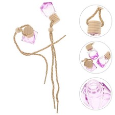 5 Pcs Essential Oils Diffuser Hanging Car Air Freshener Perfume Bottle