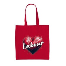 Bolsa De Lona Love Labour - Elección Starmer Primer Ministro PM Rayner