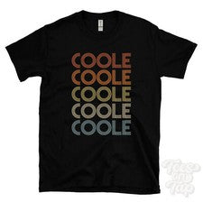 CAMISETA ESTILO RETRO GENIAL REPETIDA para hombre y mujer novedad genial nombre regalo