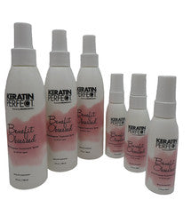 AEROSOL TRATAMIENTO OBSESIONADO KERATIN PERFECT BENEFIT 5 OZ y viaje 1,7 oz (6 botellas)