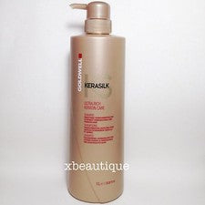Champú Goldwell Kerasilk Ultra Rich Keratin Care litro 33,8 oz - Juego de 2