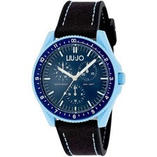 Reloj de Hombre LIU JO LUXURY FUTURE TLJ2146 Multifonction Silicona Negro Azul
