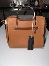 La Terre Moda Nuevo Mujer Bolso de Mano Bolso Cartera en Tostado