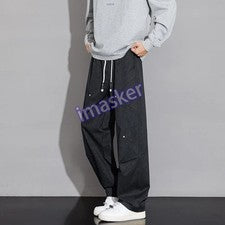 Pantalones Hombres Moda Pantalones Ligeros Sueltos Camping Deportes Pantalones deportivos Informales