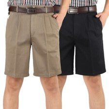 Pantalones Cortos Carga Para Hombre Algodón Medio Pantalones Estilo Clásico Ropa de Trabajo Pantalones Informales