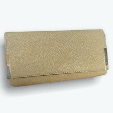 Bolso sin asas dorado Dorothy Perkins para mujer barra lateral sobre estilo fiesta glamorosa