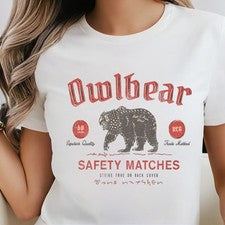 Camiseta D&D Owlbear - Camiseta Dungeons and Dragons Style DnD - Dungeon Maste
