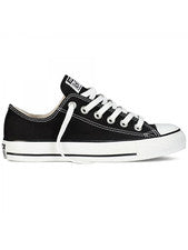 ZAPATILLAS CONVERSE CHUCK TAYLOR ALL STAR NEGRAS DE LONA BAJA UNISEX NUEVAS