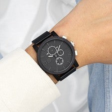 Oozoo Reloj De Pulsera Para Hombre Timepieces Analógico De Metal Negro UOC11214