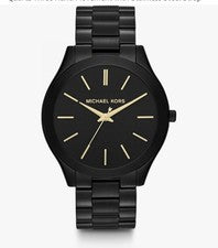 Reloj para mujer MICHAEL KORS MK3337 Darci esfera negra correa de acero inoxidable 32 mm