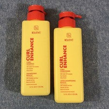 1 Set - Be Care Love - Believe: Champú y Acondicionador para Cabello Rizado 5% Aceite de Ricino